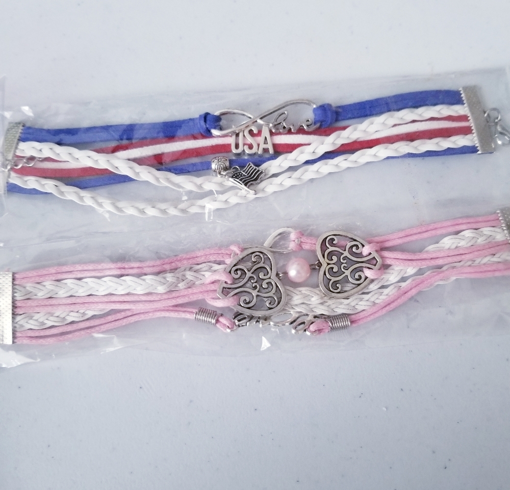 Women's Bracelets Lot of 2 New
